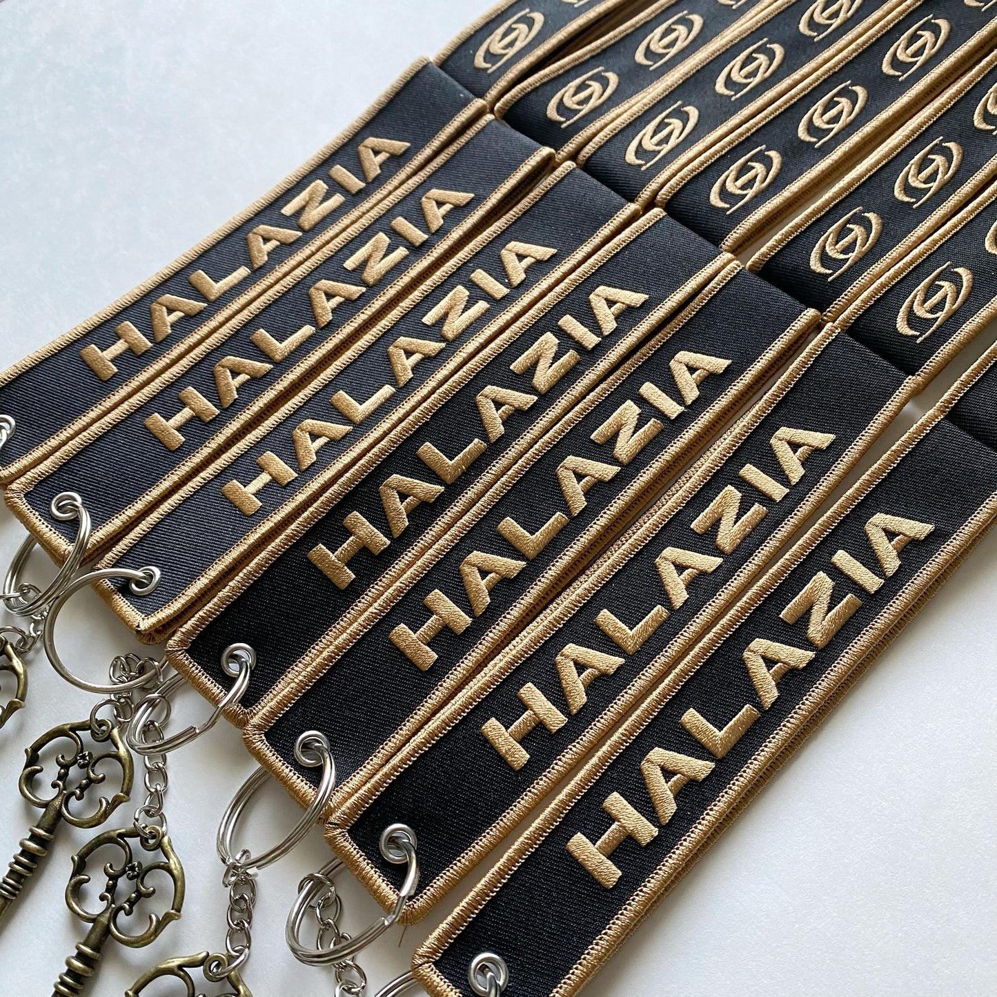 ATEEZ - "Halazia" Inspired Embroidered Keychain Wristlet