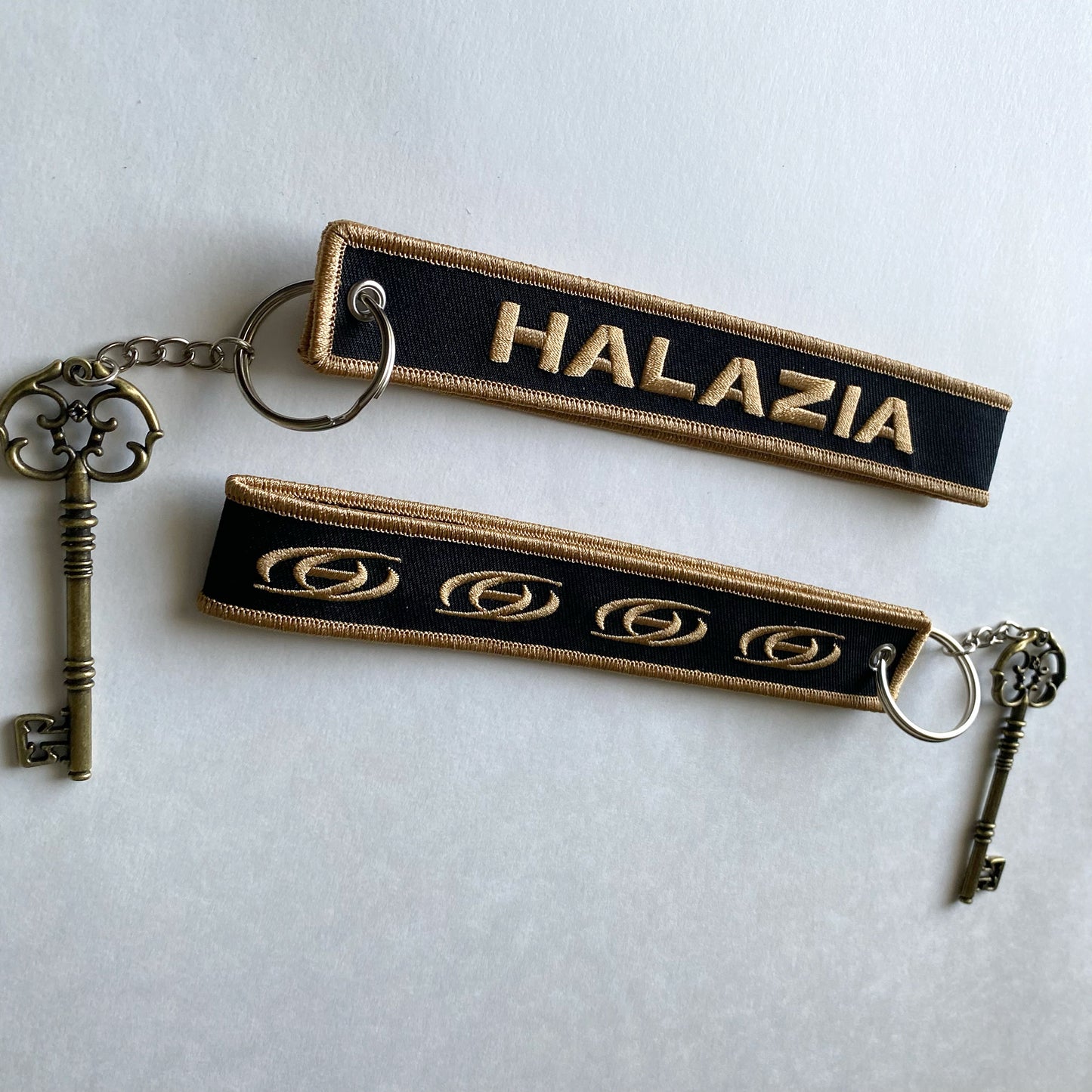 ATEEZ - "Halazia" Inspired Embroidered Keychain Wristlet