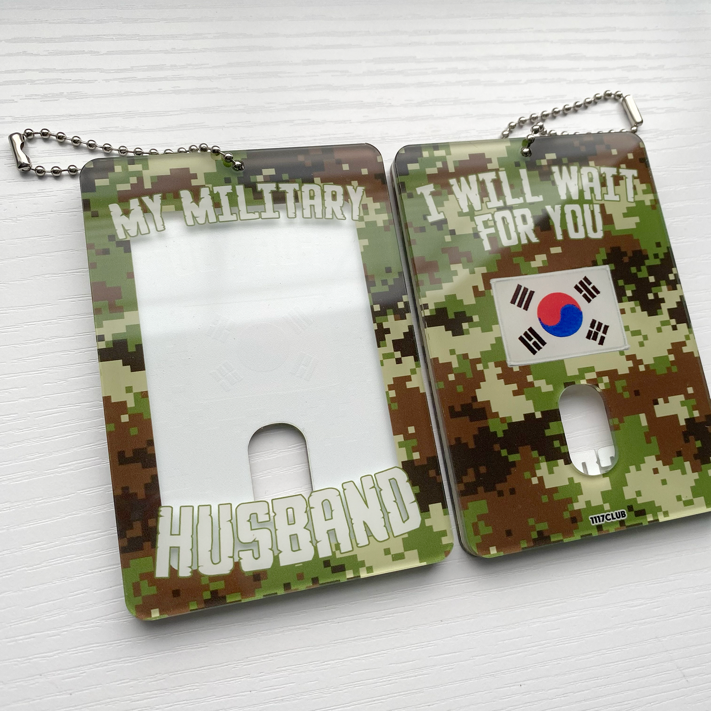 "My Military Husband" Acrylic Photocard Holder