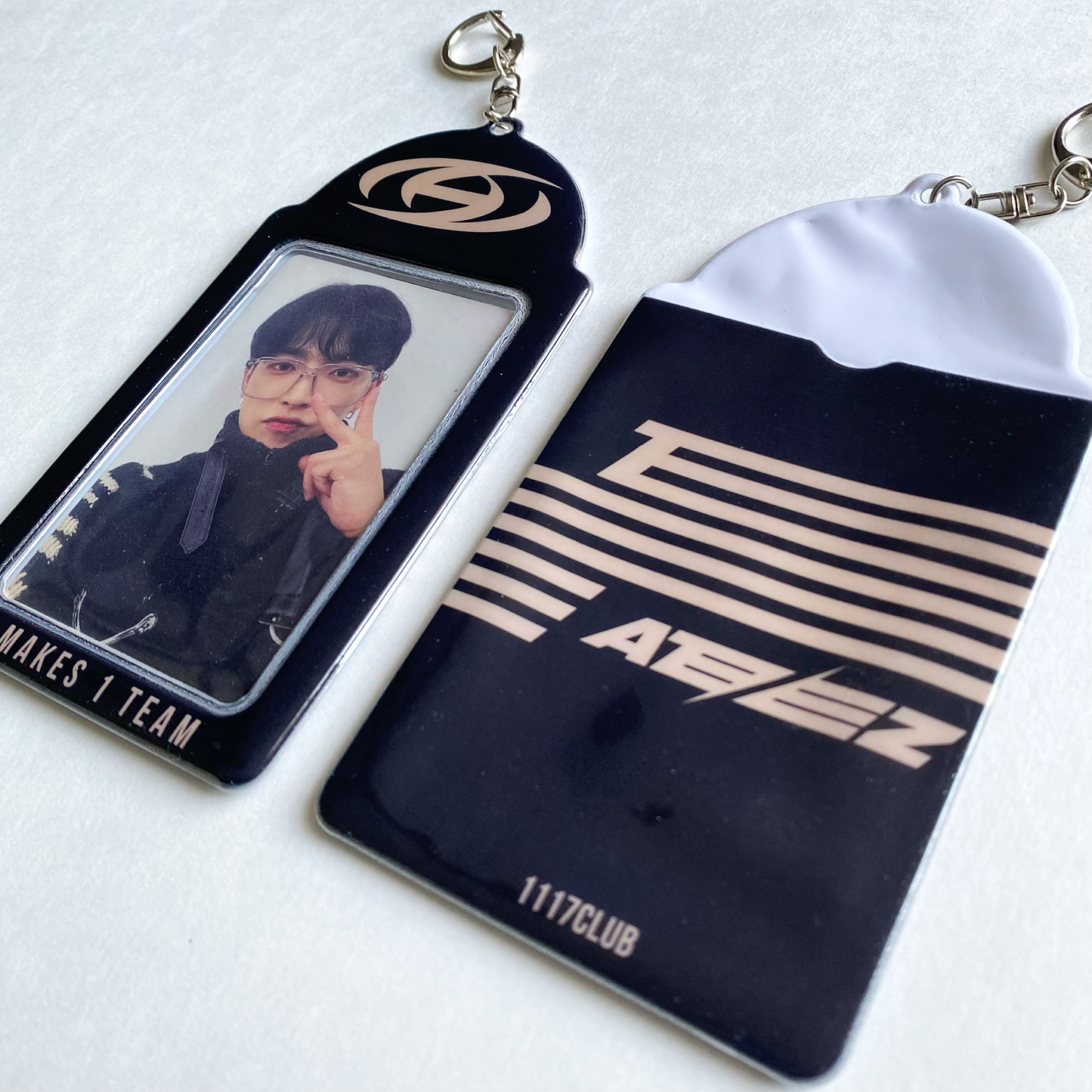 ATEEZ Themed PVC Photocard Holder (Black Ver.)