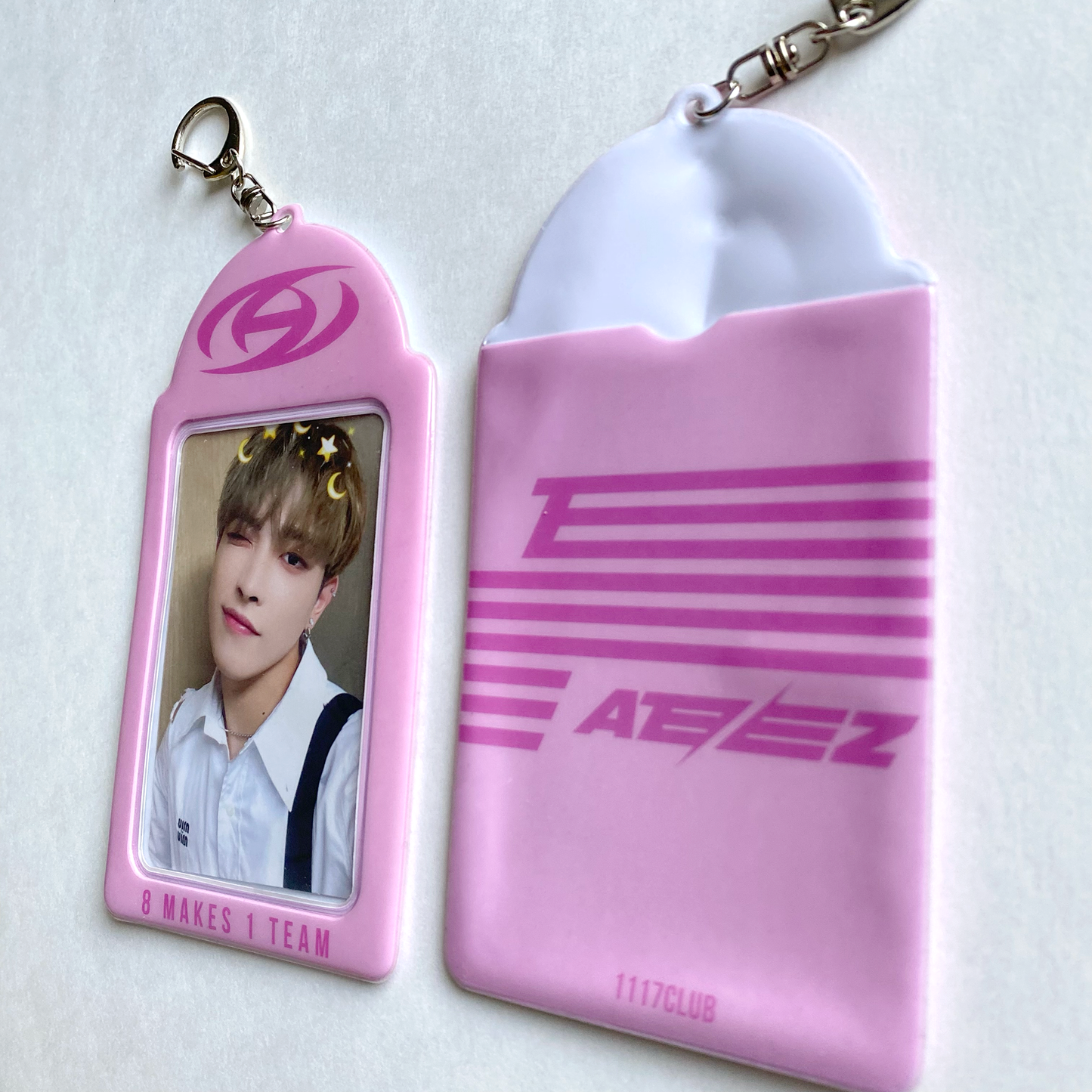 ATEEZ Themed PVC Photocard Holder (Pink Ver.)